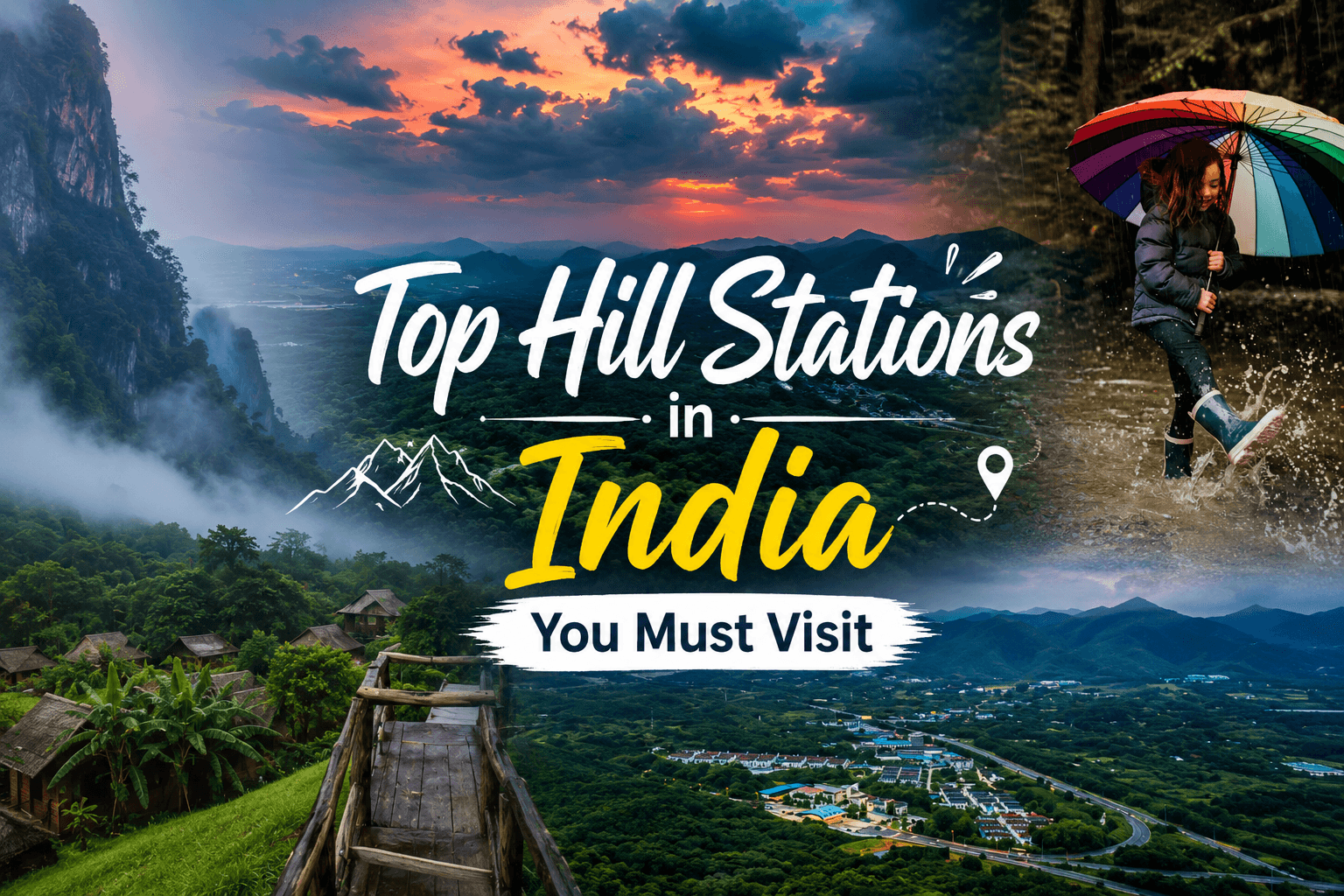 Top Hill Stations in India You Must Visit