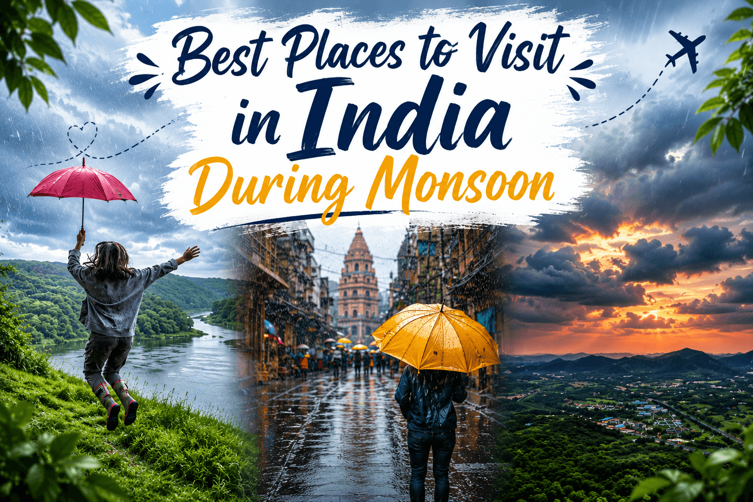 Best Places to Visit in India During Monsoon