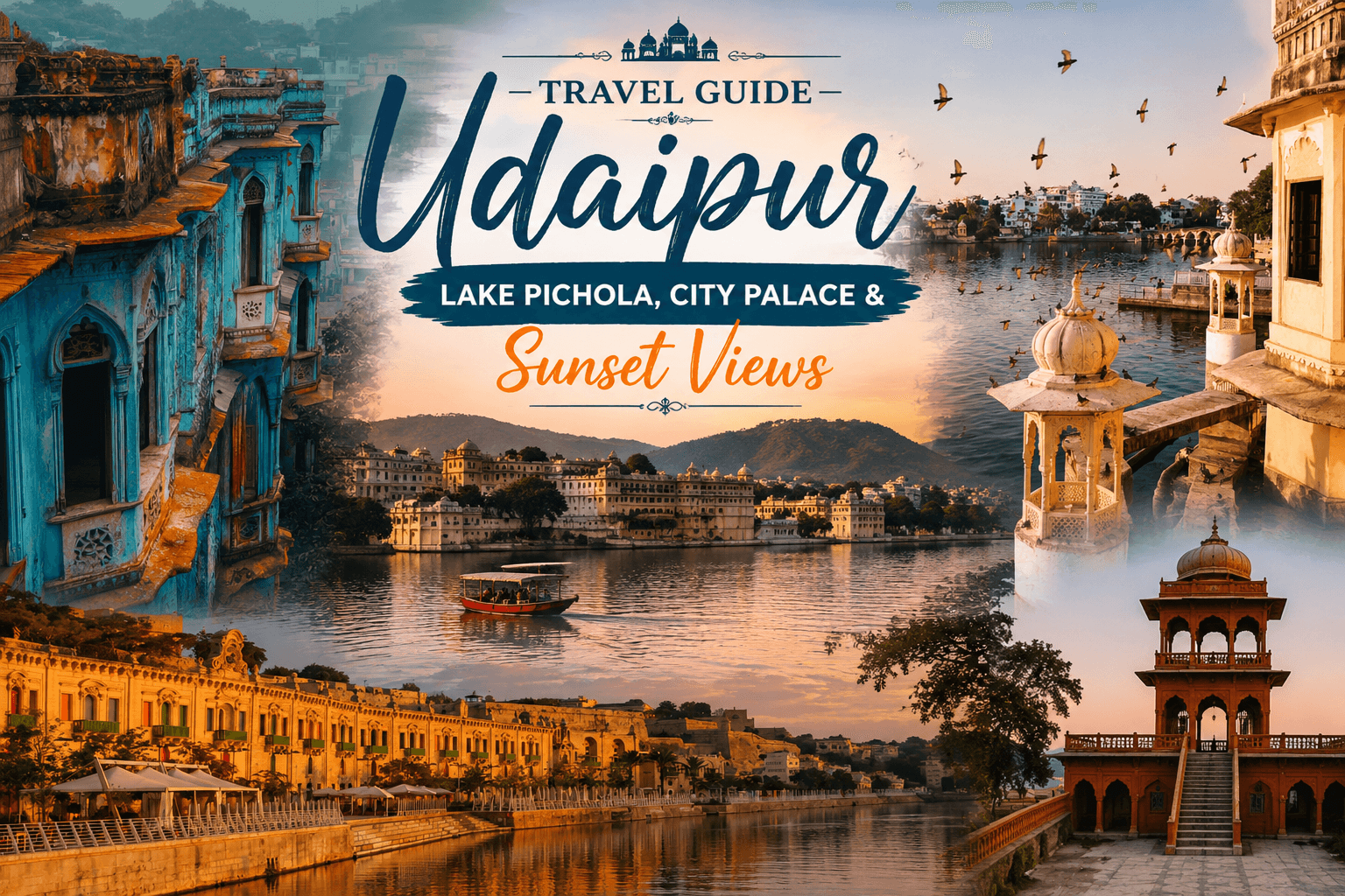 Udaipur Travel Guide: Lake Pichola, City Palace & Sunset Views