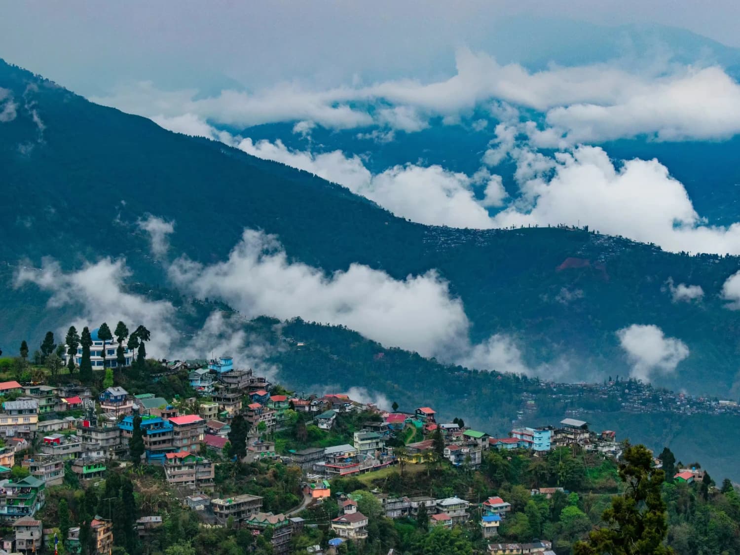 Darjeeling Sikkim-Eastern Himalayan Wonders — 7 nights, 8 days covering Siliguri, Kalimpong, Gangtok, Tsomgo Lake, Baba Mandir, Ravangla, Pelling, Darjeeling