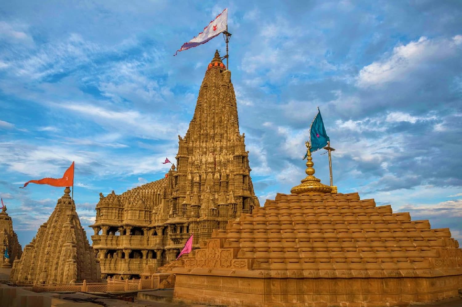 Visit to Somnath, Dwarka Temples — 4 nights, 5 days covering Dwarka, Bet Dwarka, Nageshwar Jyotirlinga Temple, Rukmini Devi Temple, Porbandar, Somnath, Triveni Sangam Somnath, Bhalka Tirth
