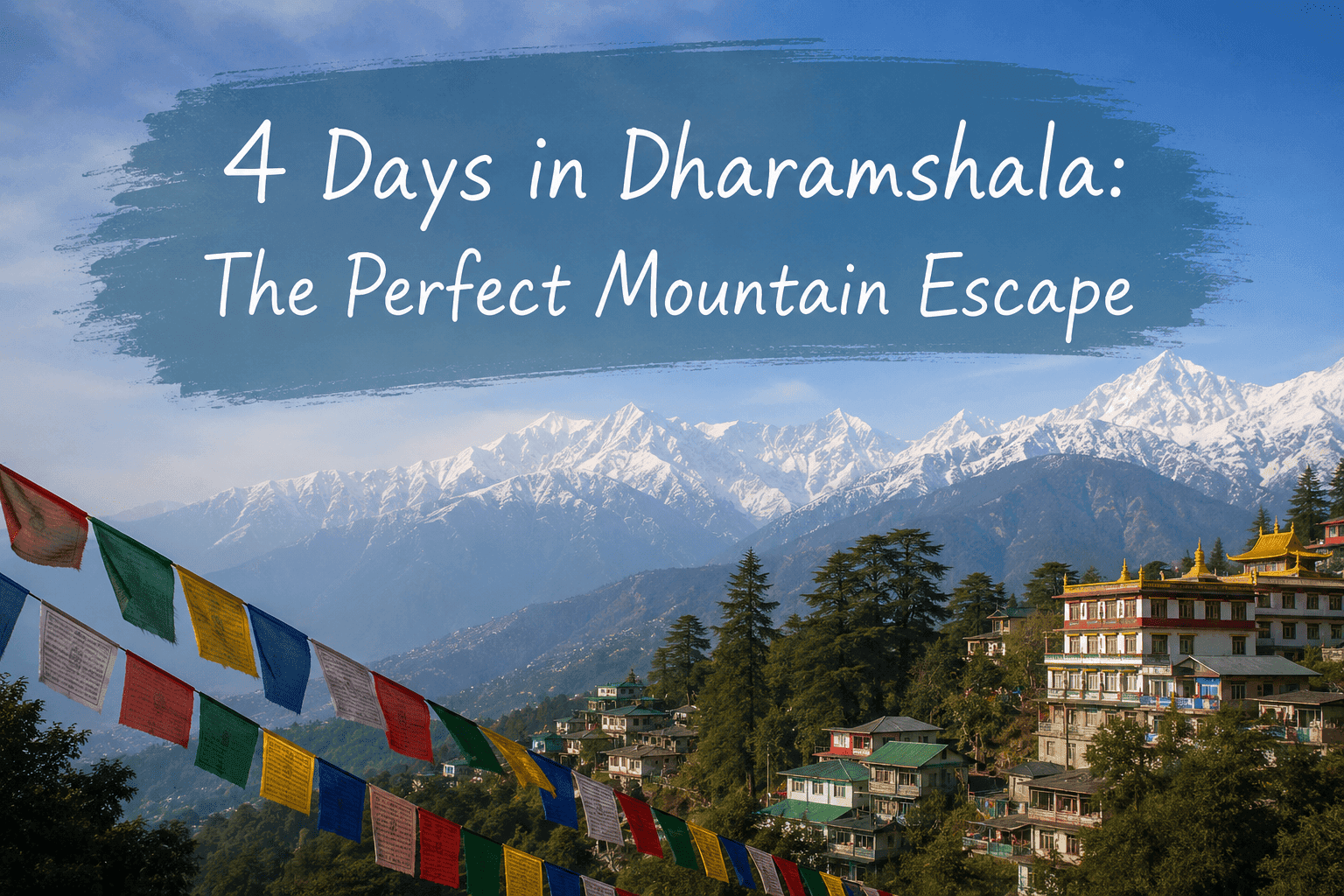 4 Days in Dharamshala: The Perfect Mountain Escape