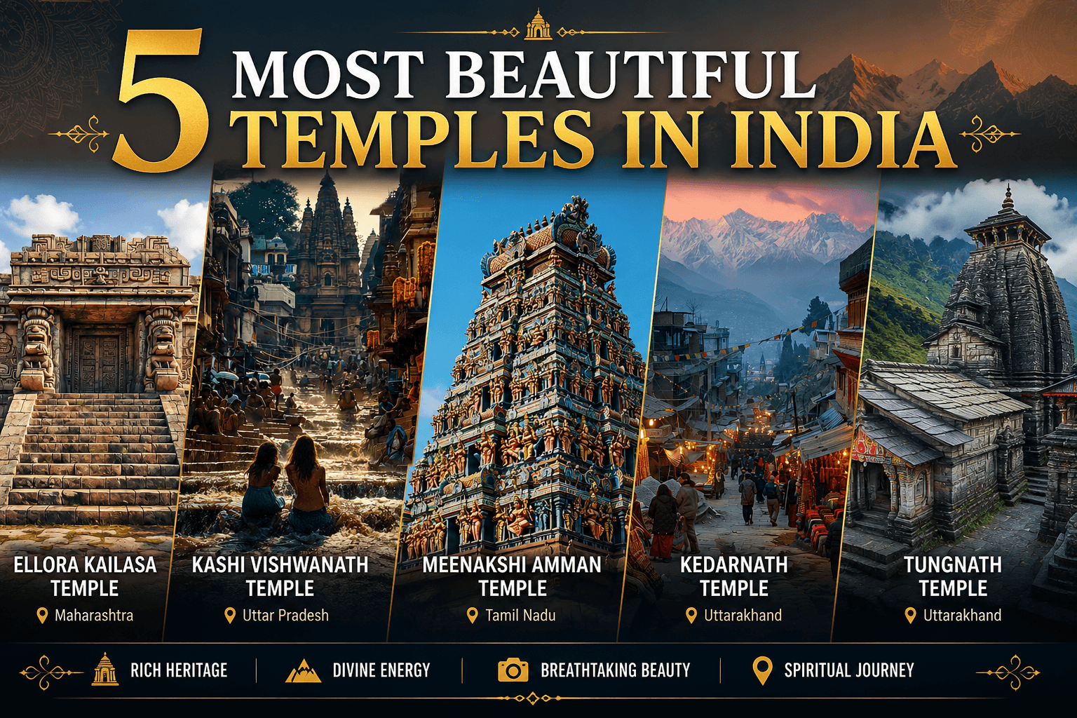 5 Most Beautiful Temples in India You Must Visit at Least Once