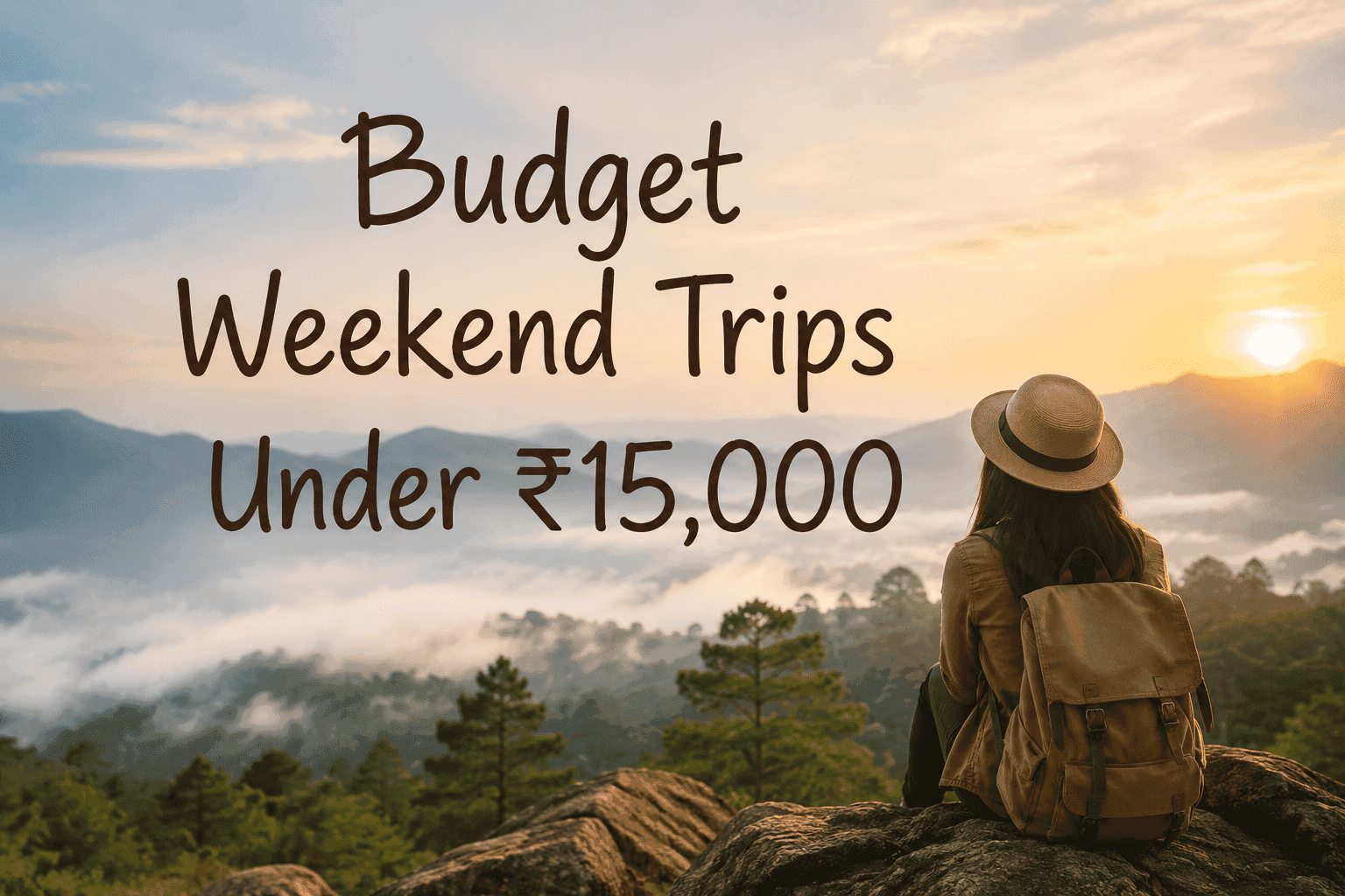 Budget Weekend Trips Under ₹15,000