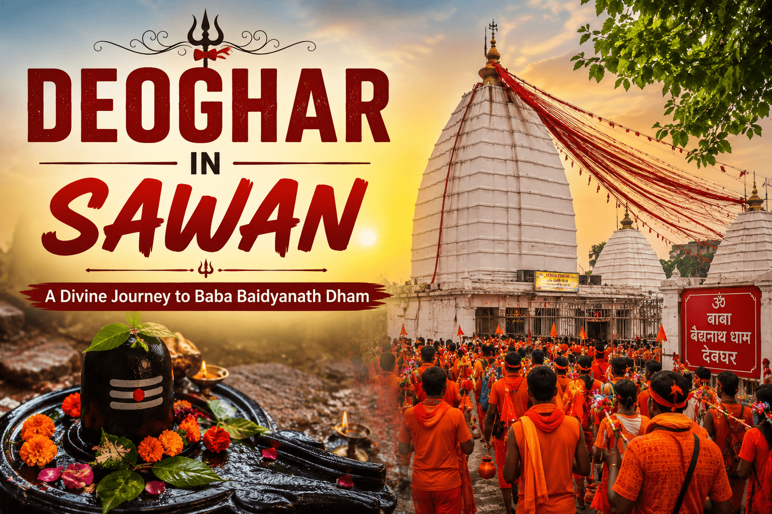 Why Is Deoghar the Most Visited Shiva Dham During Sawan?