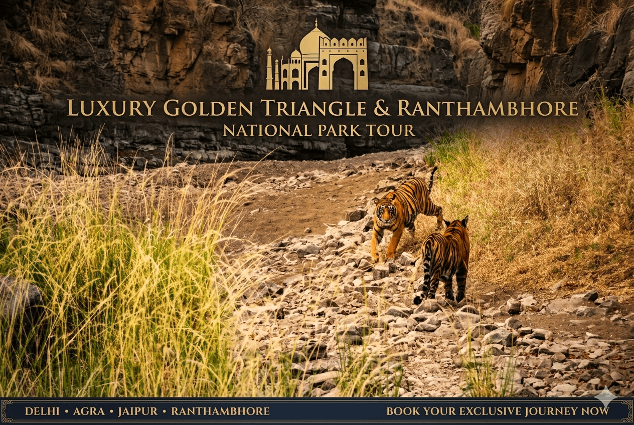 Luxury Golden Triangle with Ranthambhore National Park Tour