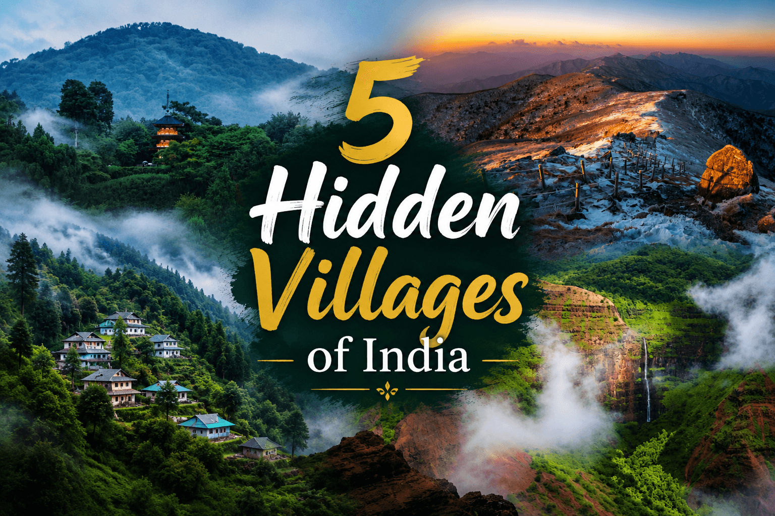 5 Hidden Villages of India You Didn't Know Existed