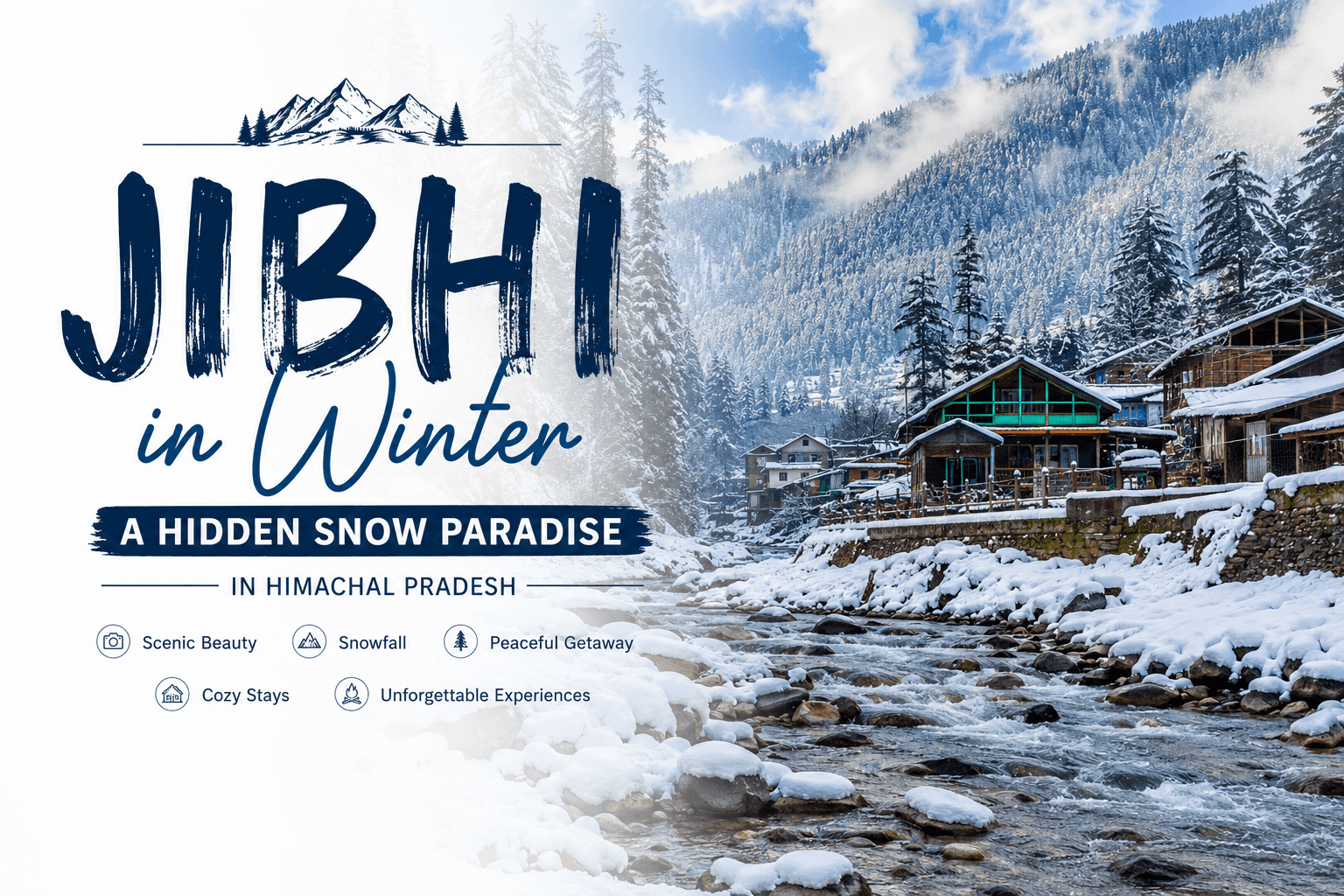 Jibhi in Winter: A Hidden Snow Paradise You Must Visit in Himachal Pradesh