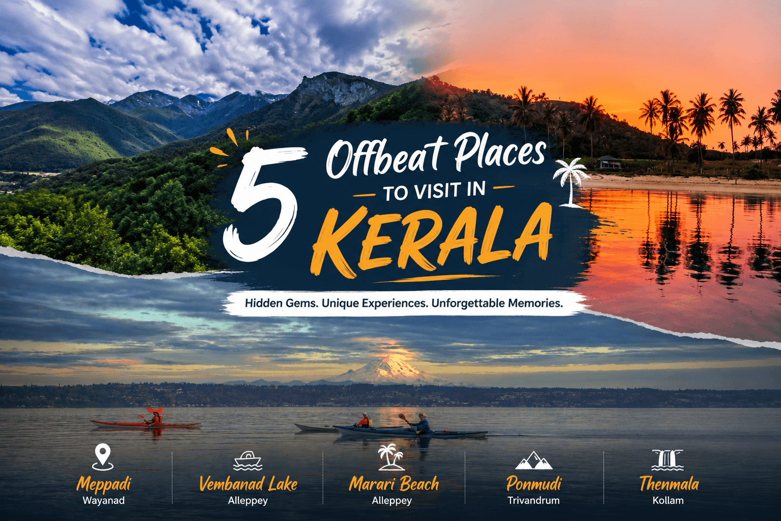 5 Offbeat Places to Visit in Kerala: Hidden Gems of God's Own Country