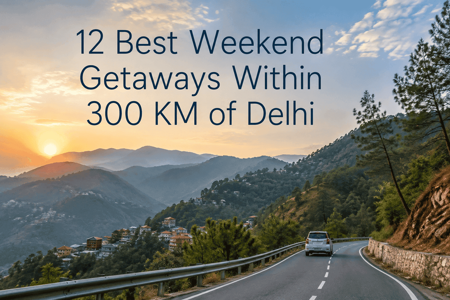12 Best Weekend Getaways Within 300 KM of Delhi