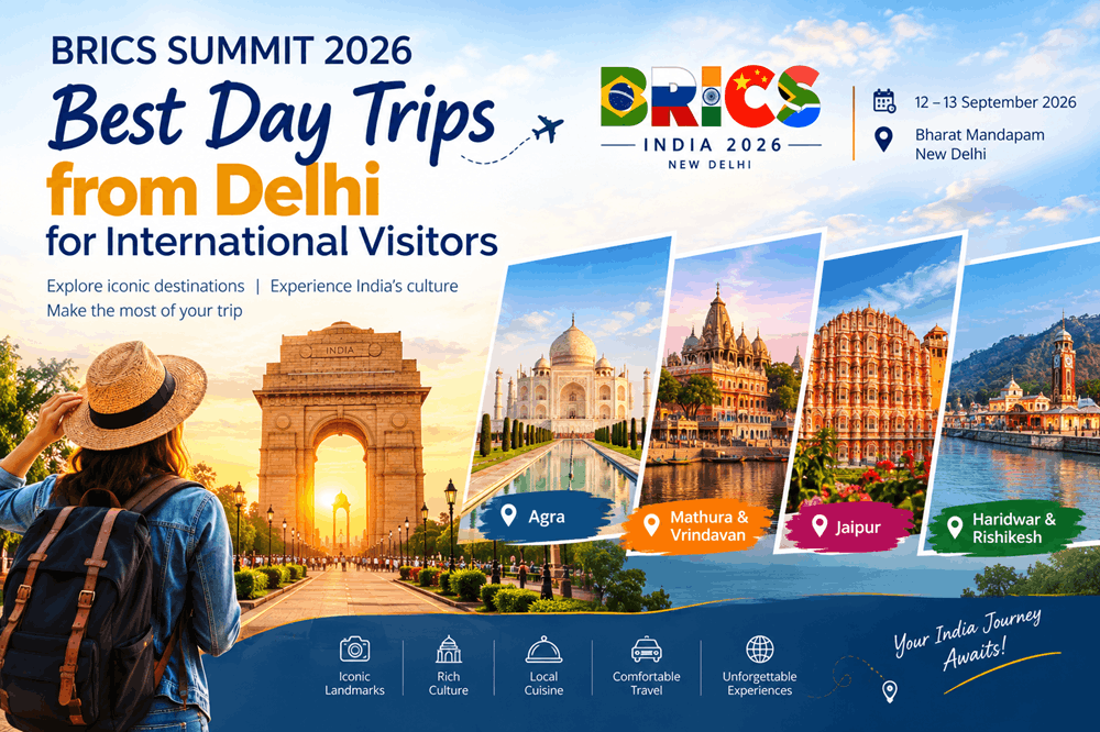 BRICS Summit 2026 Delhi: Travel, Hotels, Sightseeing & Transportation Guide